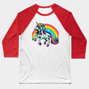 zombie unicorn Baseball T-Shirt